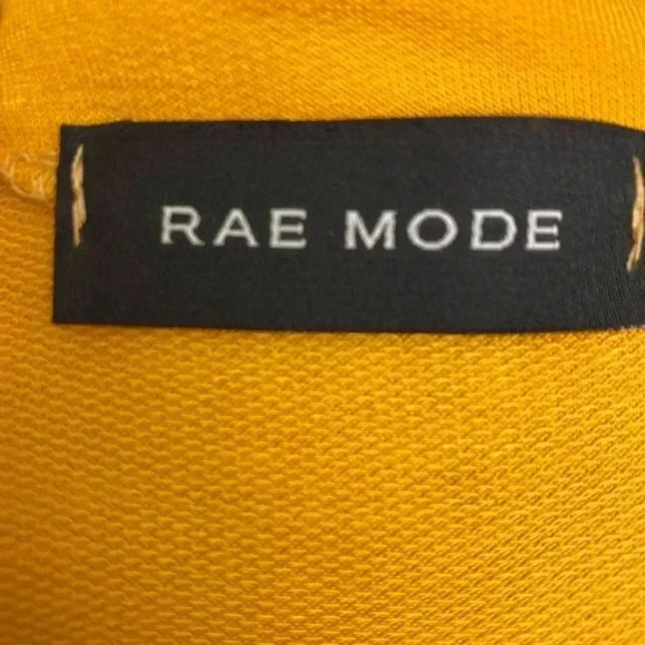 🆕Rae Mode Comfy Yellow Doble Stripe Long Sleeve Tunic M 🆕 - Picture 8 of 9